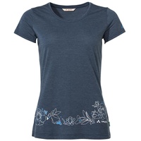 Vaude Damen Women's Skomer Print Ii T-Shirt, Dark Sea