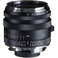 Voigtländer Nokton 28mm f/1,5 Type I VM asphärisch schwarz-matt