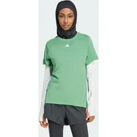Adidas AEROREADY Train Essentials Minimal Branding T-Shirt Preloved Green