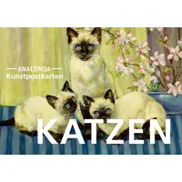 Anaconda Postkarten-Set Katzen