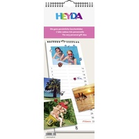 Heyda 2070491 Bastel /Kreativkalender Streifenkalender 13 Monatsblätter 160 x