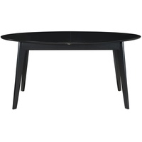 Miliboo Schwarzer ausziehbarer Esstisch L160-200 cm MARIK