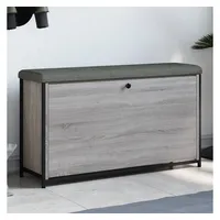 VidaXL Schuhbank mit Klappe Grau Sonoma 102x32x56 cm