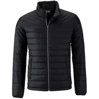 James & Nicholson Men's Padded Jacket Leichte, wattierte Steppjacke