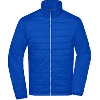 James & Nicholson Men's Padded Jacket Leichte, wattierte Steppjacke