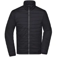 James & Nicholson Men's Padded Jacket Leichte, wattierte Steppjacke