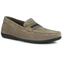 GEOX U ASCANIO A Moccasin, Dove Grey, 41 EU