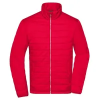 James & Nicholson Men's Padded Jacket Leichte, wattierte Steppjacke