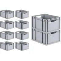 Proregal SuperSparSet 10x Eurobox NextGen Grip mit Scharnierdeckel und