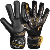 Reusch Attrakt Silver NC Finger Support Torwarthandschuhe für Erwachsene