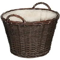 Siena Garden Weidenkorb mit Jute Ø 45 x 30