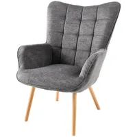 Riess-Ambiente Sessel SCANDINAVIA Strukturstoff 72 x 98 x 79