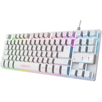 Trust Gxt 833w Thado Tkl Gaming-tastatur Spanisch - White