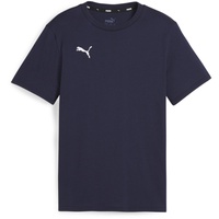 Puma teamGOAL Casuals T-Shirt Kinder - navy-164