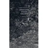 Suhrkamp Verzeichnis einiger Verluste