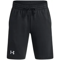 Under Armour Rival Fleece Shorts Jungen 001 black/white XL