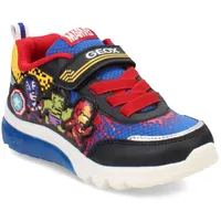 GEOX Ciberdron Boy Sneakers Black/ROYAL_33 - 33 EU