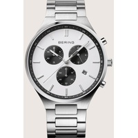 BERING 11743-704 Classic Titanium Chronograph Herrenuhr 40mm 5ATM
