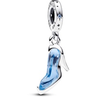 Pandora Disney Cinderellas Glasschuh Charm-Anhänger aus Sterling-Silber mit Zirkonia