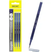 Online Schreibgeräte Kugelschreiber Blau 0,7 mm 3 St.