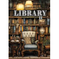 Epubli Bibliothek Malbuch für Erwachsene 2: