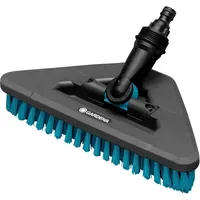 Gardena Waschbürste Cleansystem hard flex grau