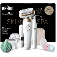 Braun Silk-épil 9 Flex SkinSpa All-in-One Set, Epilierer Damen