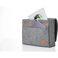 Hausleben Bettasche (Dunkelgrau) | Sofa und Bett Organizer aus