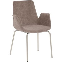 Mayer Sitzmöbel Mayer Besuchersessel myHELIOS mauve chrom Stoff