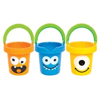 GOWI 558-14 Lustige Monster Eimer in der Box, 3