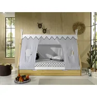 Vipack Kinderbett Tipi 90 x 200 cm Kiefer massiv