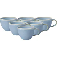 Villeroy & Boch Kaffeetasse 0,25 l Blau 6 St.