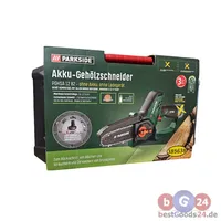 Parkside 12V Akku-Gehölzschneider Mini-Kettensäge 12 Volt mit Akku +
