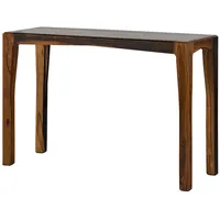 MASSIVMOEBEL24.DE Konsolentisch Sheesham 120x42x80 dunkelbraun lackiert ANCONA #204