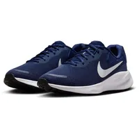 Nike Revolution 7 Straßenlaufschuh für Herren, Midnight Navy/Pure Platinum-Black-White,