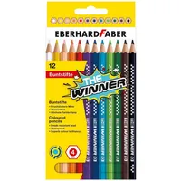Eberhard Faber Buntstifte Set THE Winner 12 St. mehrfarbig