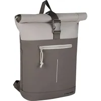 New Rebels Backham - New York Rolltop Rucksack, beige/taupe