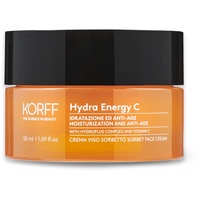 Korff Hydra Energy C Gesichtscreme mit Hydroplus Complex, feuchtigkeitsspendende