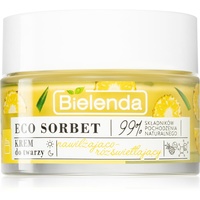 Bielenda Eco Sorbet feuchtigkeitsspendende und aufhellende Gesichtscreme Pineapple 50ml