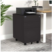 Makika Rollcontainer 39x50x60 cm Schwarz