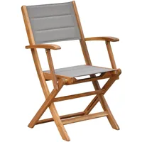 Merxx Gartensessel Acapulco Klappbar u. gepolstert 2er Set