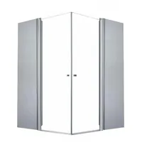 Glaszentrum Hagen Eckdusche mit Drehtür 65 x 195 cm