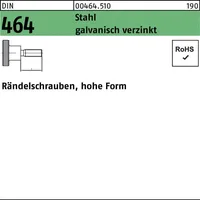 Hörger & Geßler DIN 464 Rändelschraube hohe Form VG
