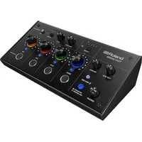 Roland BRIDGE CAST Dual Bus Gaming Mixer, Professionelles Audio-Streaming-Interface