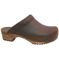 Sanita Clog Wood-Christian Open in Braun | Gr.: 48