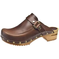 Sanita Wood-Lillen Open Clog Brown Gr.39 | Braun
