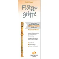 Editionen Halbig Jede Menge Flötengriffe - Sopran/Tenor (Barocke Griffweise)