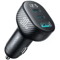 Joyroom JR-CCD04 30W 2x USB-C USB-A, Display – Schwarz