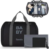 Lionelo Ida Kinderwagentasche, 2 interne Thermo-Taschen für Flaschen, Tasche
