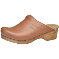 Sanita Original-Sandra Open Clog Cognac Gr.41 - Braun